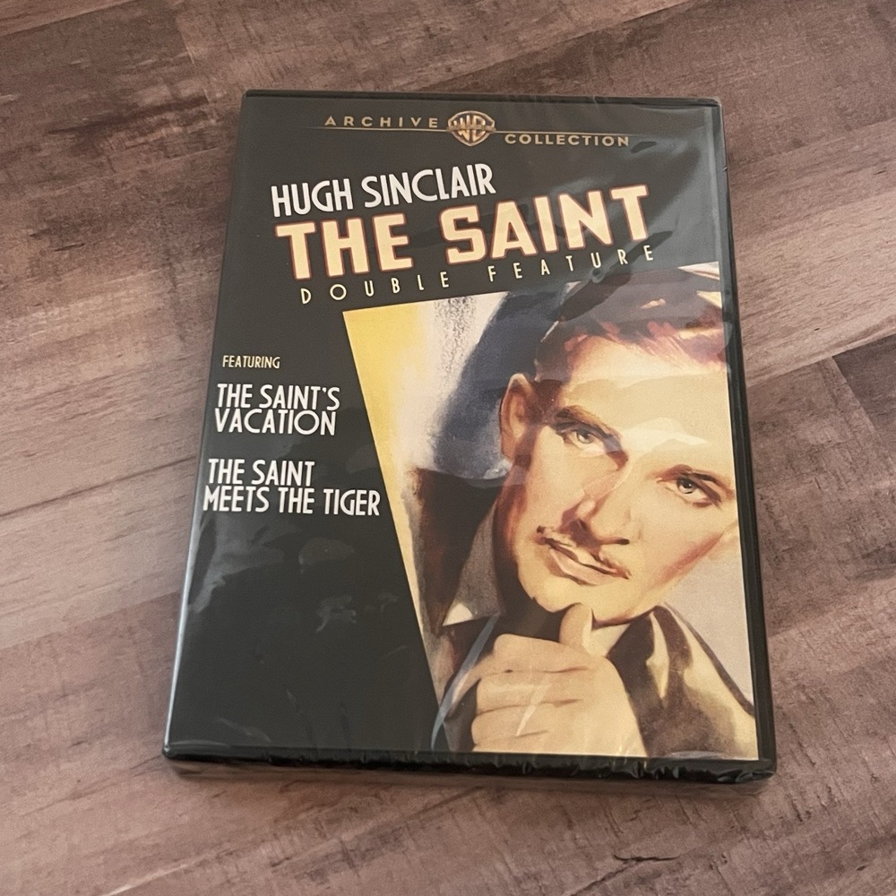 The Saint Double Feature DVD Saint's Vacation, Meets the Tiger Hugh Sinclair NEW